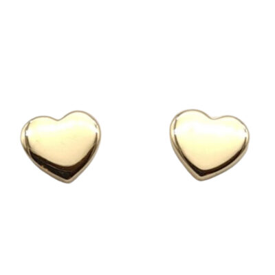 Orecchini in Oro Giallo 750 a Cuore