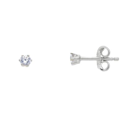 Orecchini Donna Oro 750 Punto Luce 6 griff 3 mm