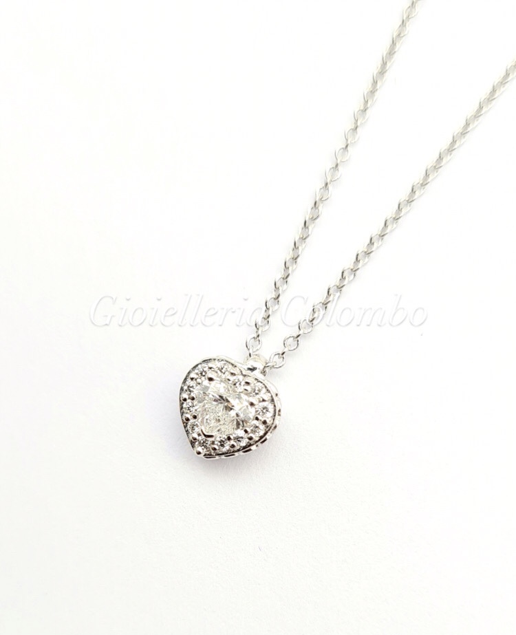 Girocollo Oro Recarlo “Anniversary Love” Con Diamanti - immagine 3