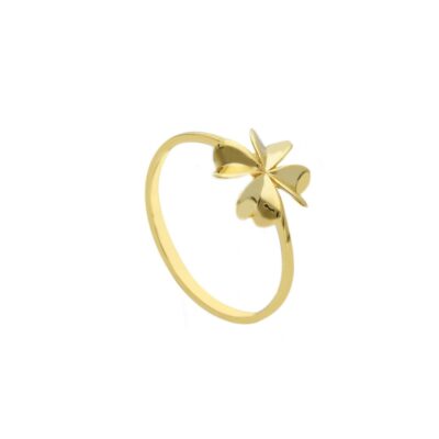 Anello Fiorellino In Oro 750 Giallo