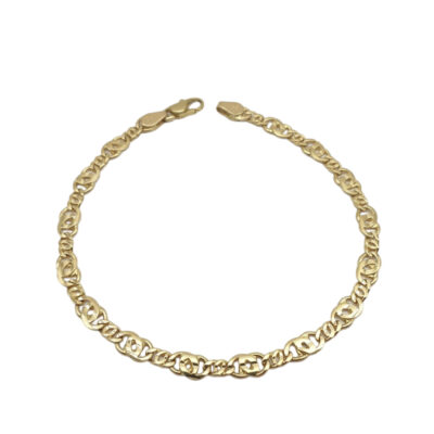 Bracciale Uomo Maglia Lavorata Oro 750