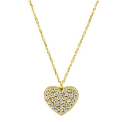 Girocollo Oro Giallo 750 Con Cuore