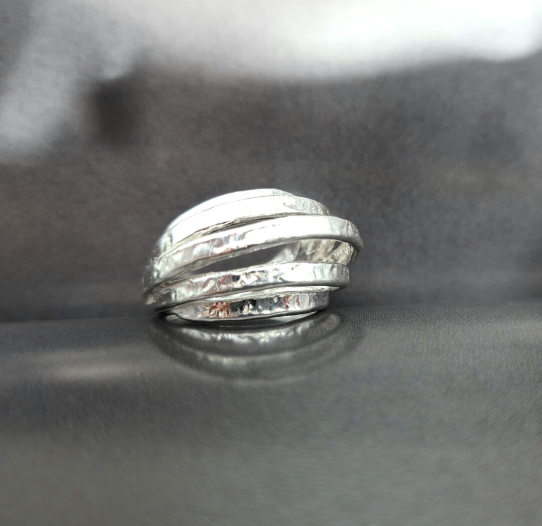 Anello In Argento A Fili - immagine 3