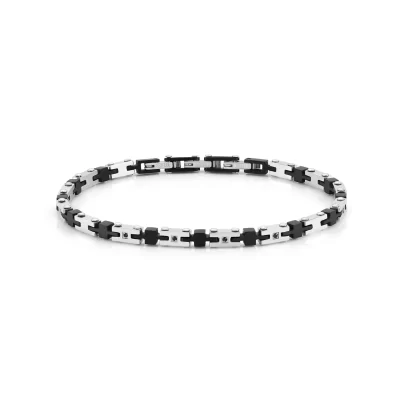 Bracciale Acciaio Uomo Nomination Strong Con Diamanti 028316/030