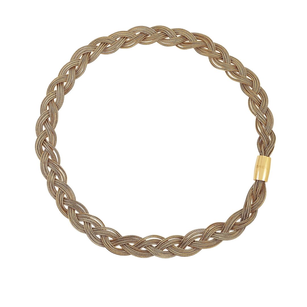 Collana Donna Breil Magnetica System Golden Twist TJ3381