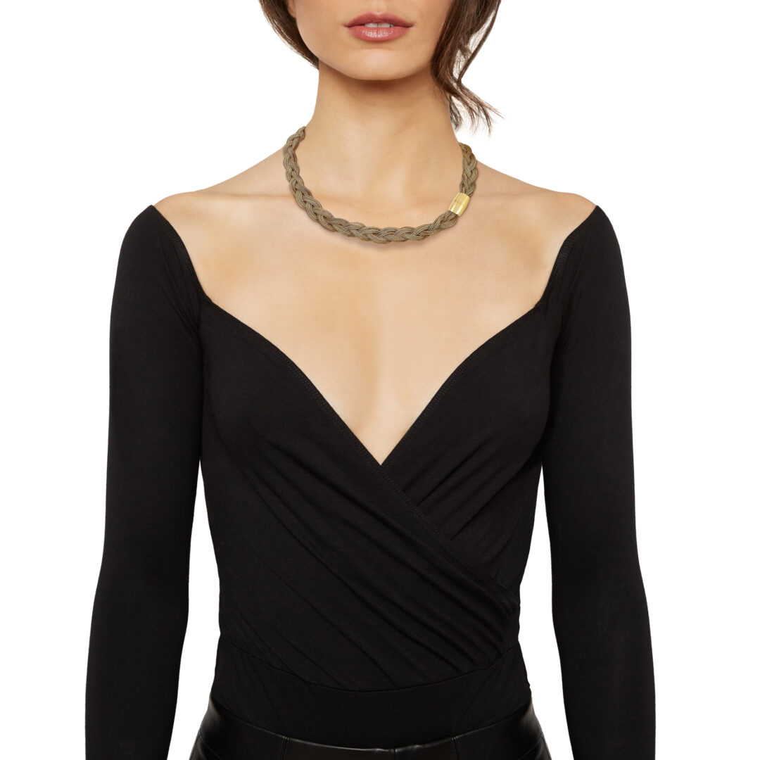 Collana Donna Breil Magnetica System Golden Twist TJ3381 - immagine 2