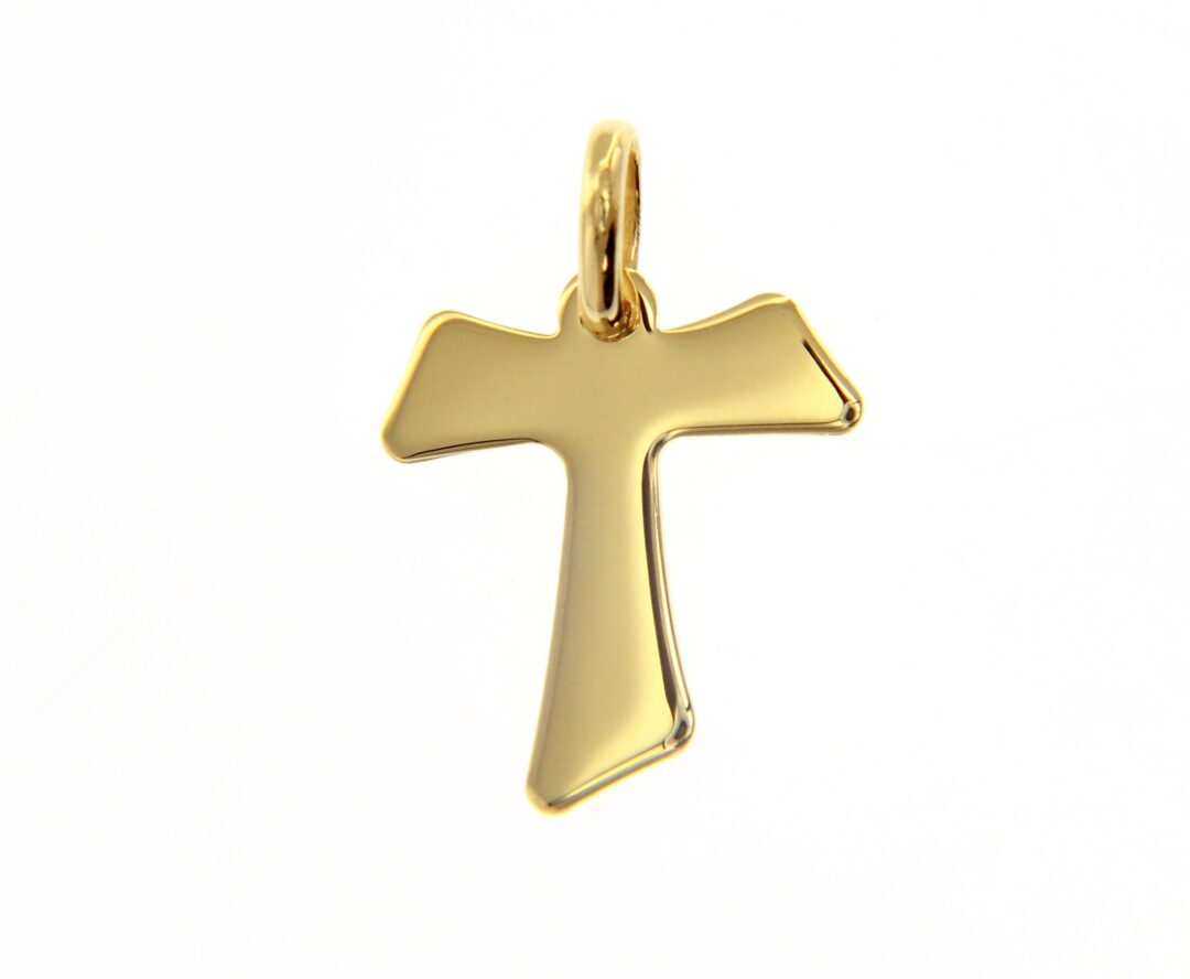 Croce Oro Giallo 750 Tau