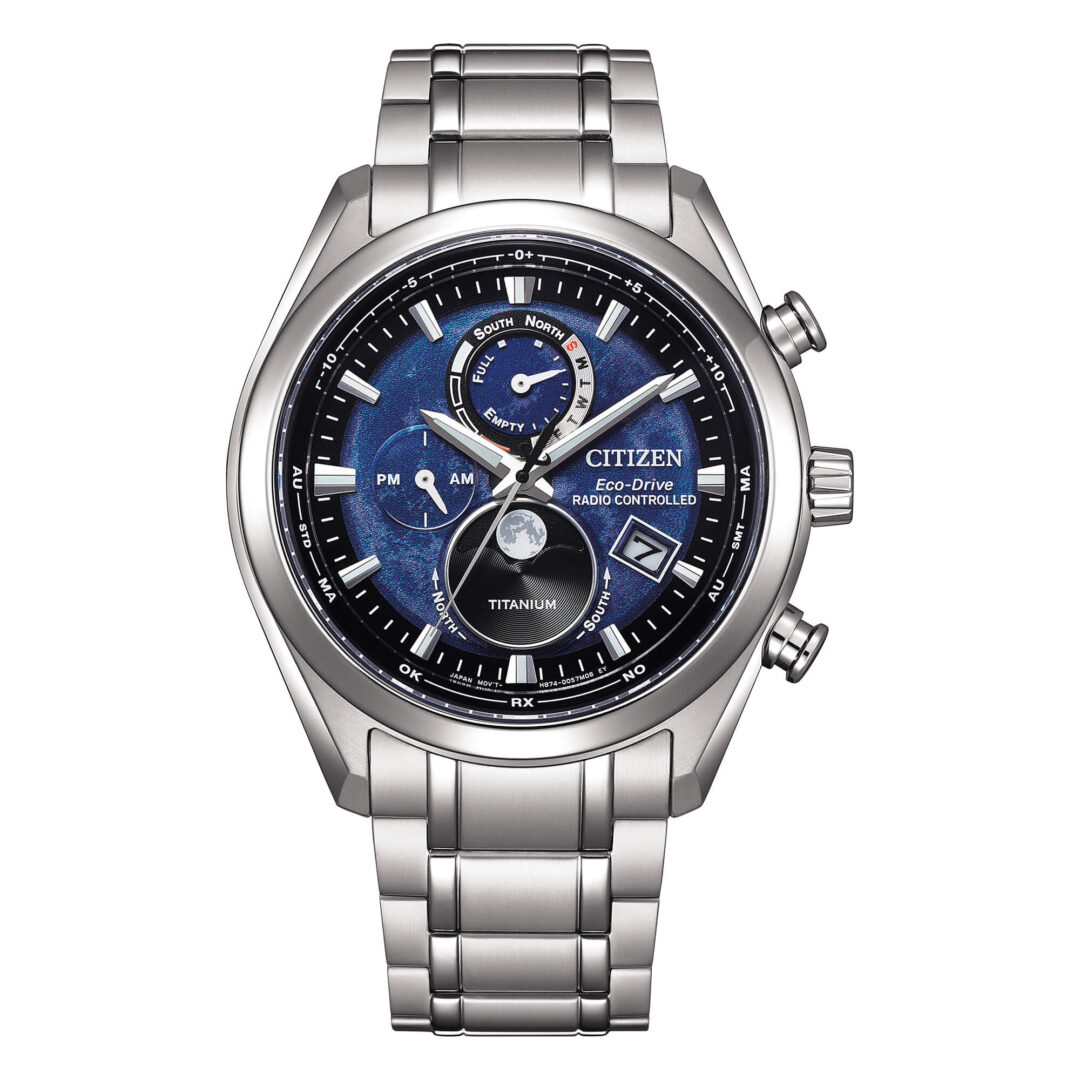 Citizen Uomo Radiocontrollato Tsuki-yomi Moonphase BY1010-81L