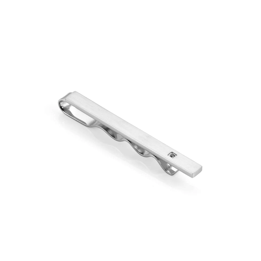 Fermacravatte Nomination Acciaio Strong Con Diamante 028312/009