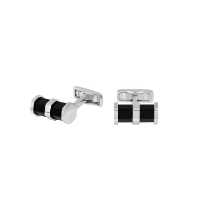 Gemelli Breil in Acciaio e Onice Nera Elementalist TJ3450