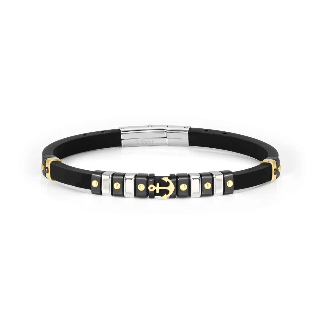 Bracciale Acciaio Uomo Nomination City con Ancora 028815/002