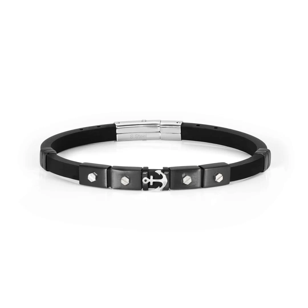 Bracciale Acciaio Uomo Nomination City con Ancora 028812/002