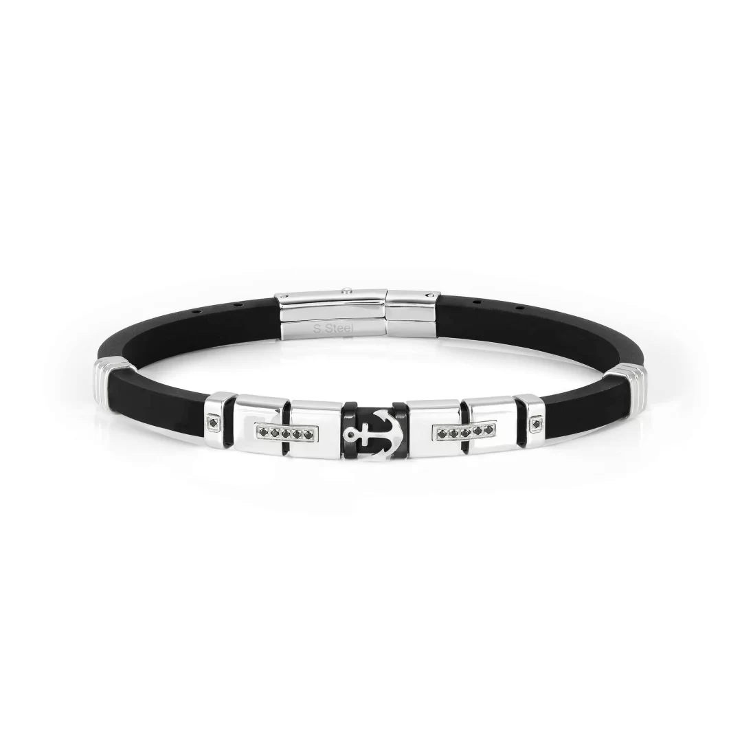 Bracciale Acciaio Uomo Nomination City con Ancora 028816/002
