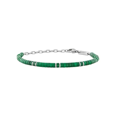Bracciale Uomo Acciaio e Pietre Breil Carvin Tj3464