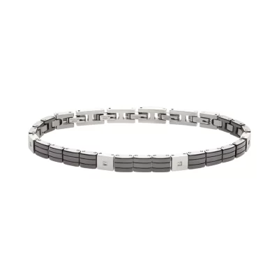 Bracciale Acciaio Uomo Breil Ceramic Brik Tj3270