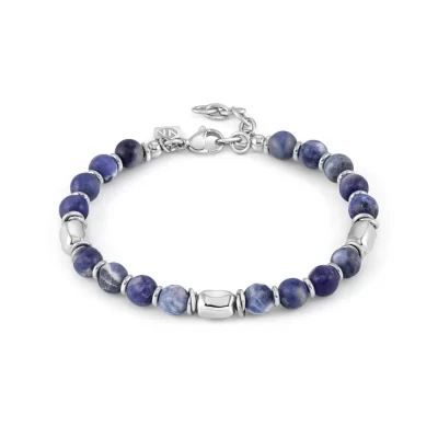 Bracciale Acciaio Uomo Nomination Instinct Style Pietre Colorate 027930/034