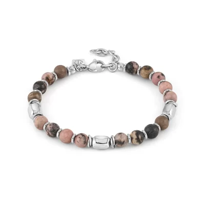 Bracciale Acciaio Uomo Nomination Instinct Style Pietre Colorate 027930/087