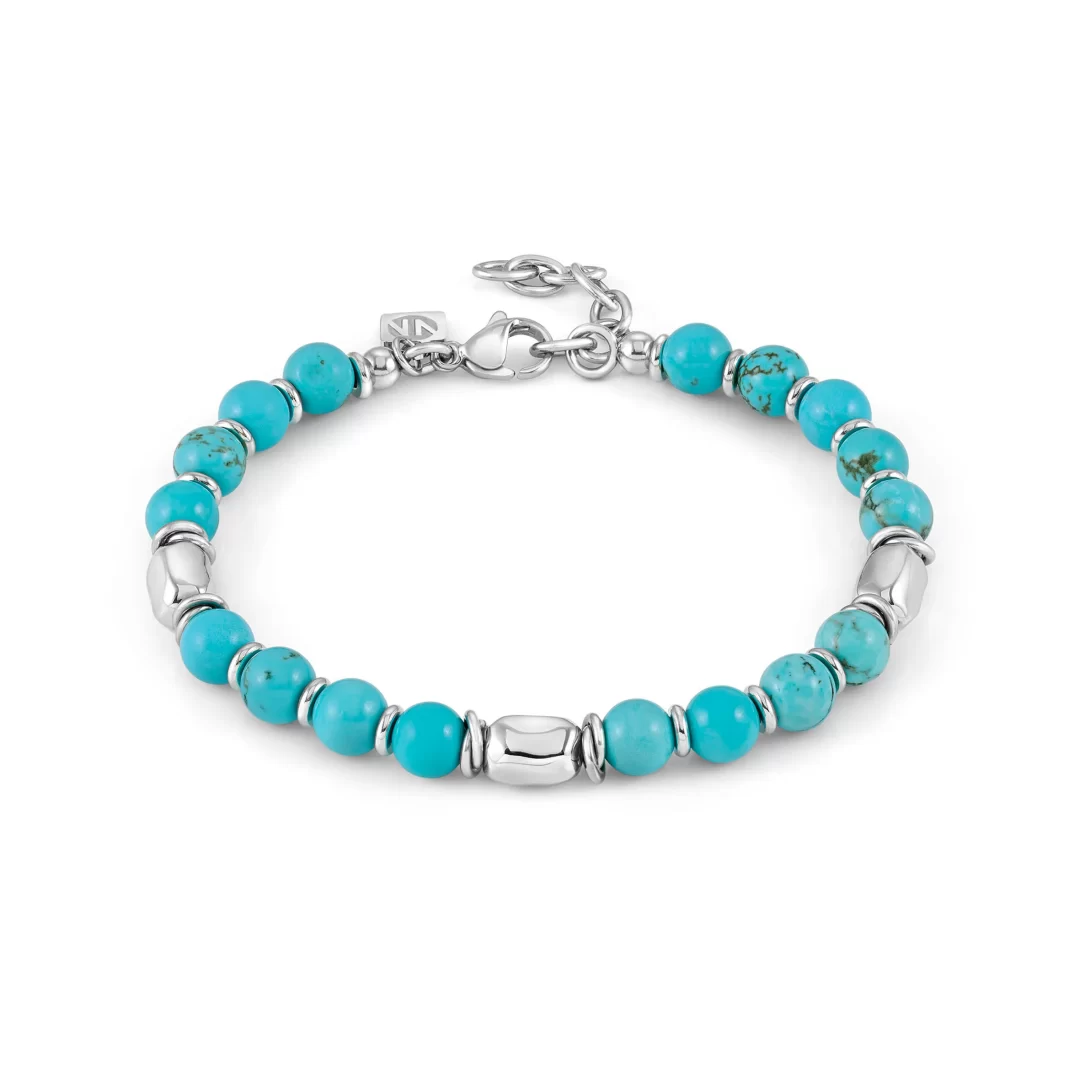 Bracciale Acciaio Uomo Nomination Instinct Style Pietre Colorate 027930/003