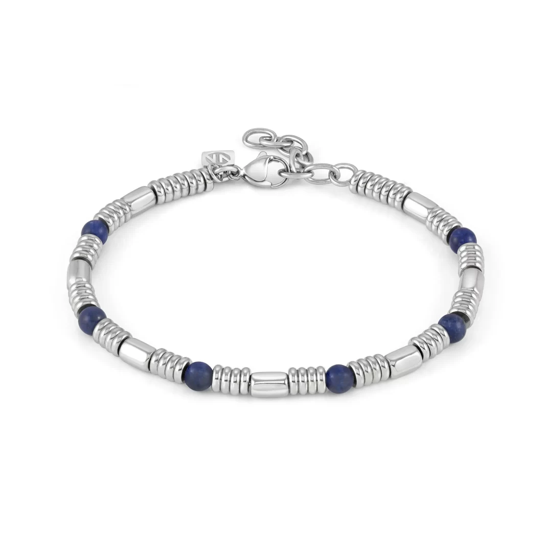 Bracciale Acciaio Uomo Nomination Instinct Style Stone Edition 0277909/034