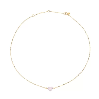 Collana Acciaio Dorato Donna Breil Candy con Giada Tj3599