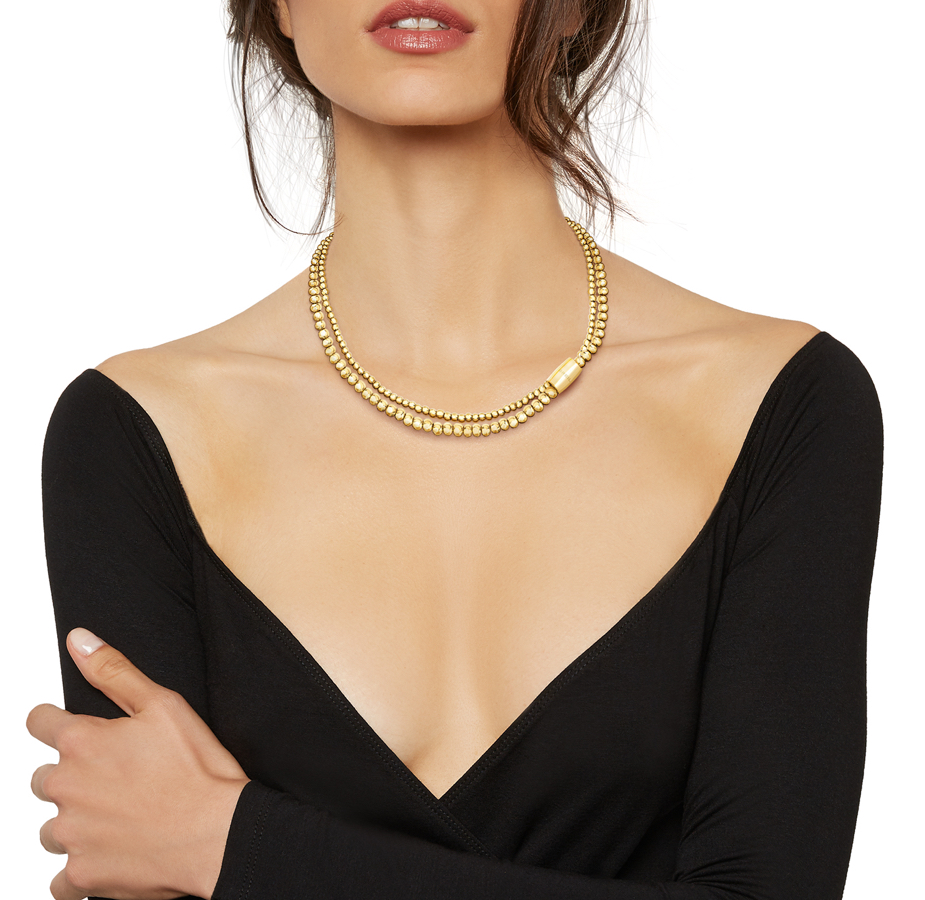Collana Donna Breil Magnetica System Petite Bulle Doree Tj3606 - immagine 2