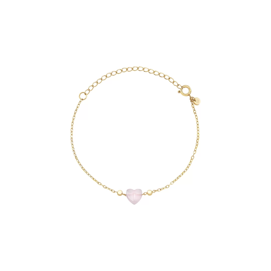 Bracciale Donna Breil Candy in Acciaio Dorato con Giada Tj3602
