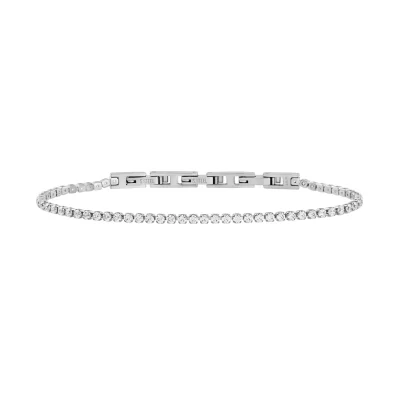Bracciale Uomo Tennis in Acciaio con Zirconi Breil Tj3595