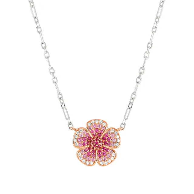 Girocollo in Argento Nomination Crysalis Fiore con Zirconi 241103/010