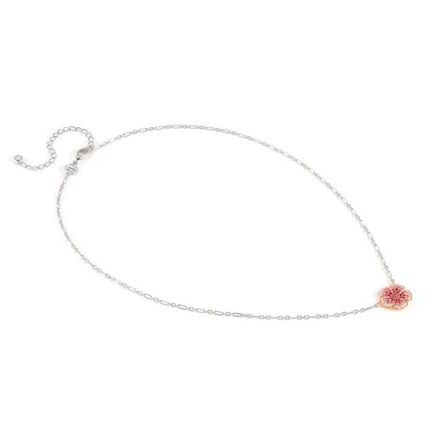 Girocollo in Argento Nomination Crysalis Fiore con Zirconi 241103/010 - immagine 2