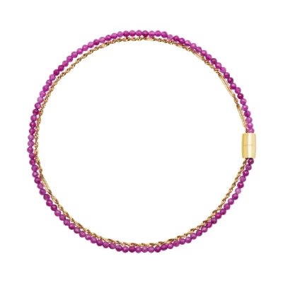 Collana Donna Breil Magnetica System Purple Orchid Tj3620