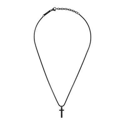 Collana Uomo Breil in Acciaio Nero Light Row TJ3518