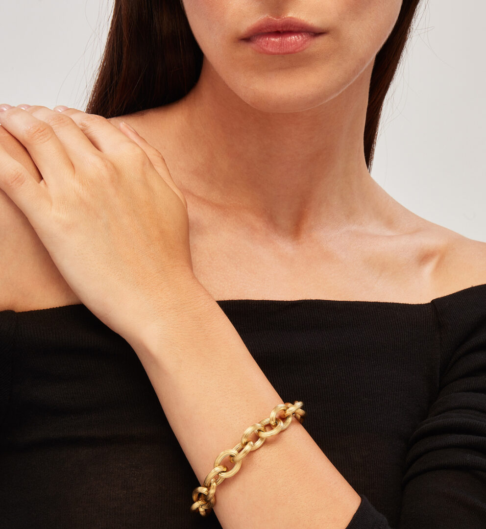 Bracciale Donna Acciaio Dorato Breil Moor TJ3718 - immagine 2