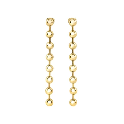 Orecchini Acciaio Gold Breil Bubble TJ3712