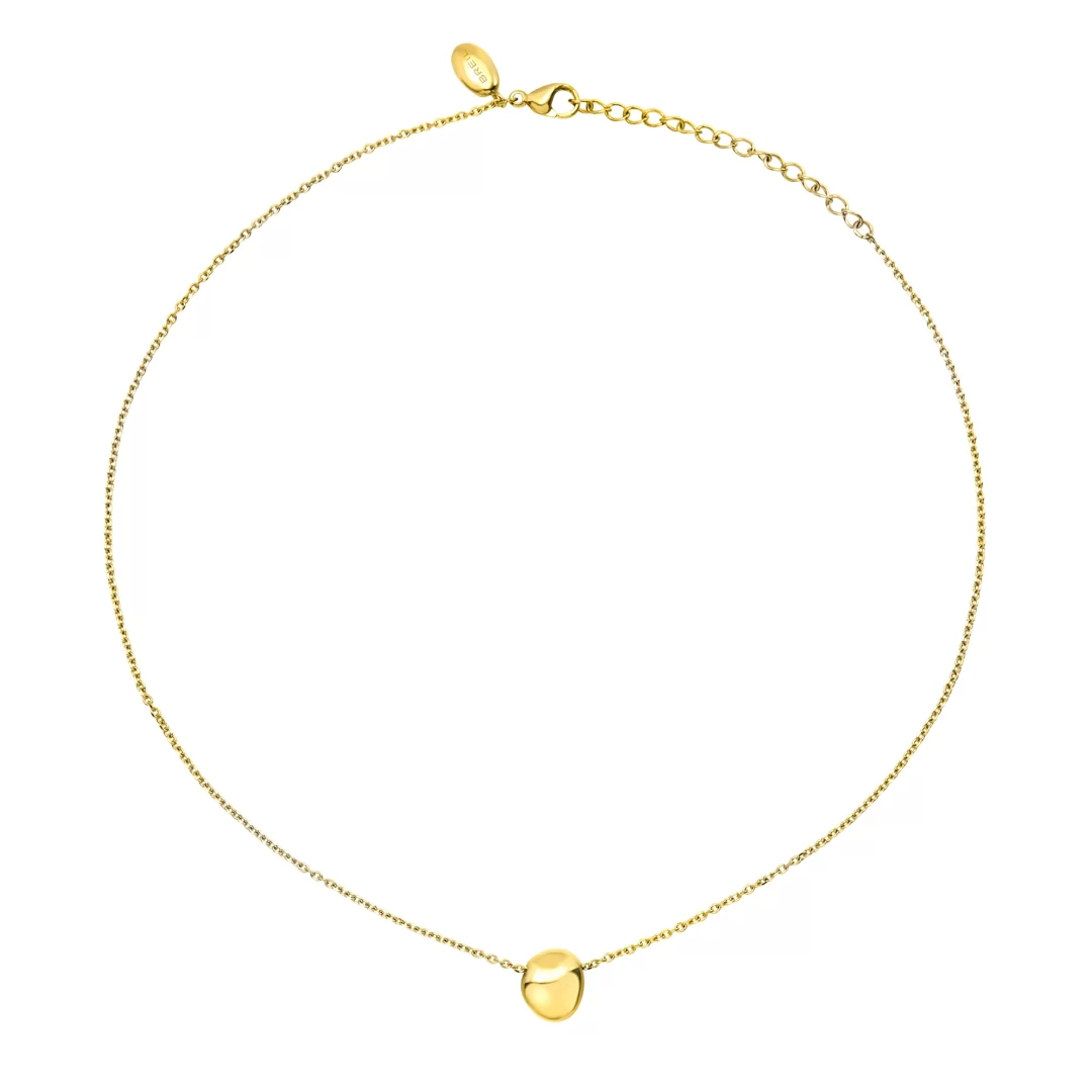 Collana Acciaio Dorato Donna Breil Bubble Tj3708