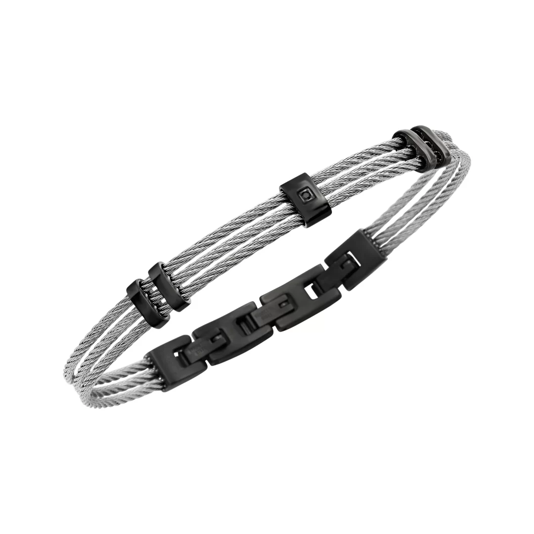 Bracciale Uomo in Acciaio Breil Loop TJ3632