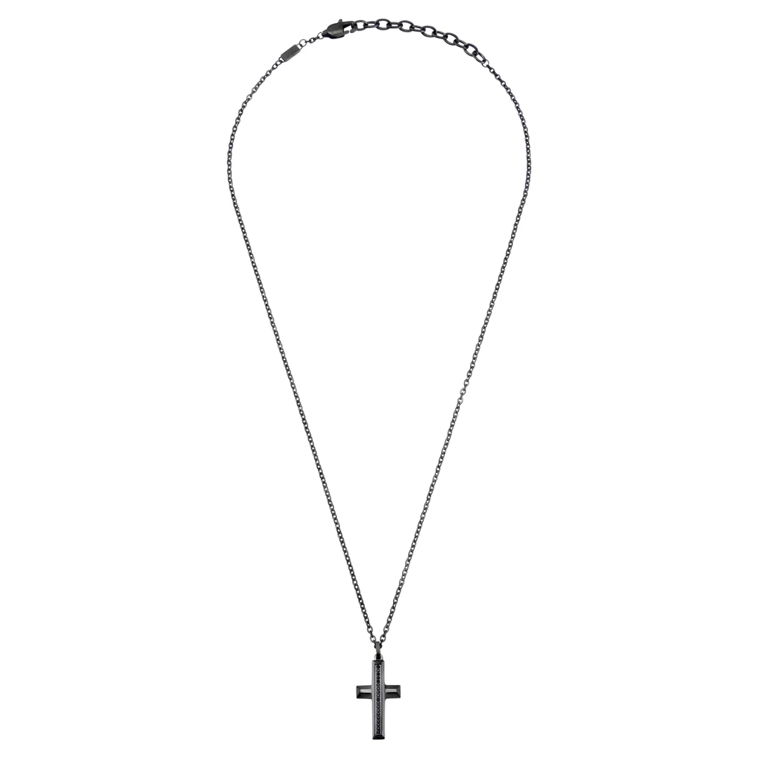 Collana Acciaio Uomo Breil Tag And Cross TJ3638 - immagine 2