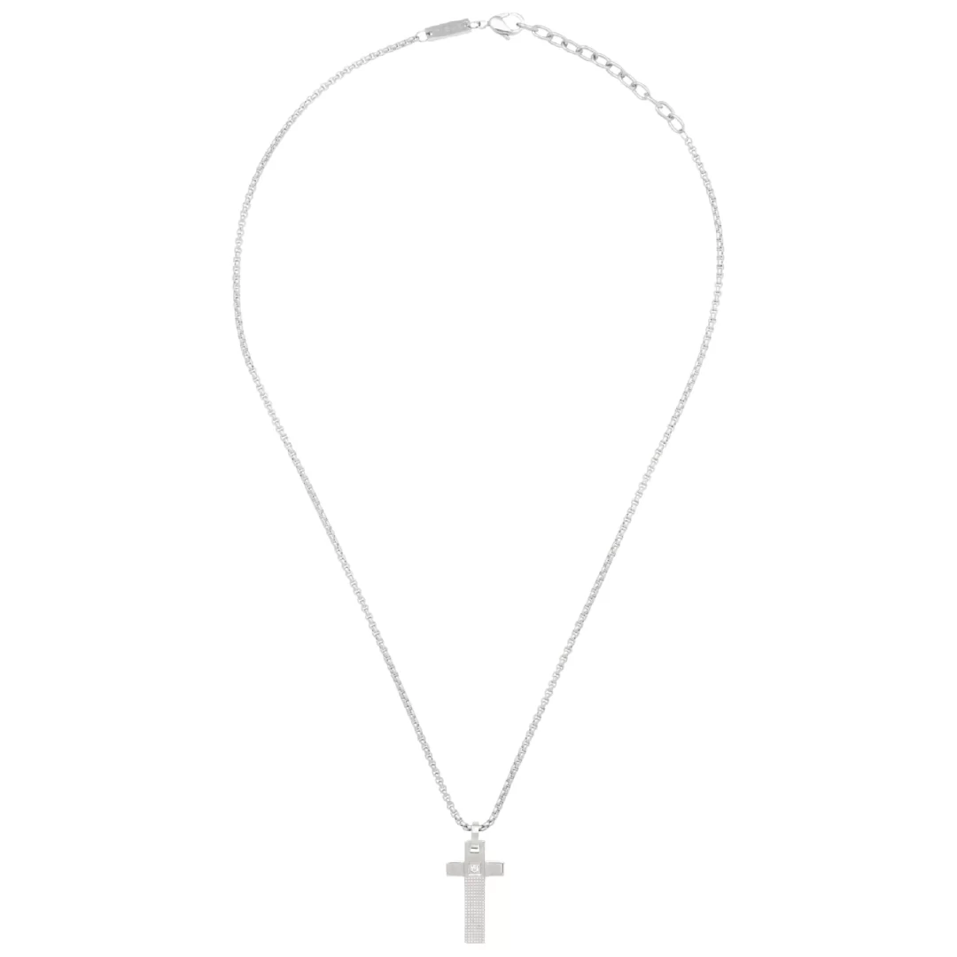 Collana Acciaio Uomo Breil Tag And Cross TJ3229