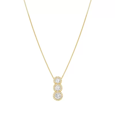 Girocollo in Argento Nomination Seidivina con Zirconi 241403/012