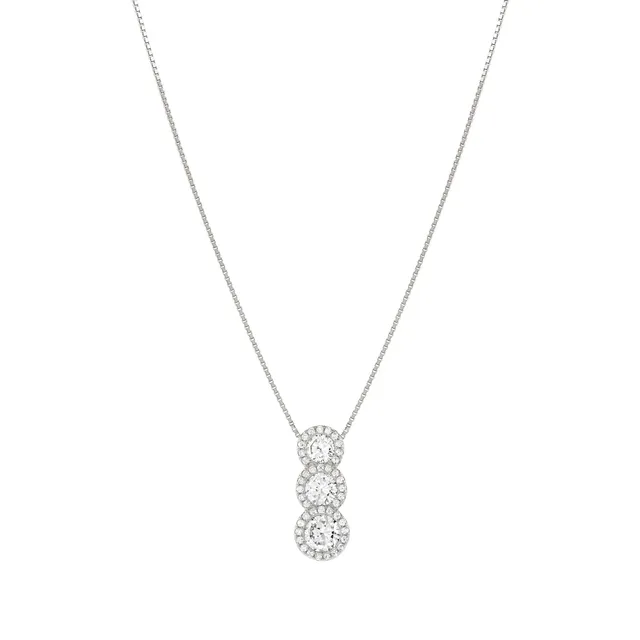 Girocollo in Argento Nomination Seidivina con Zirconi 241403/010