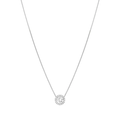 Girocollo in Argento Nomination Seidivina con Zirconi 241402/010