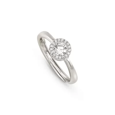 Anello In Argento Nomination Seidivina con Zircone Centrale 241400/010