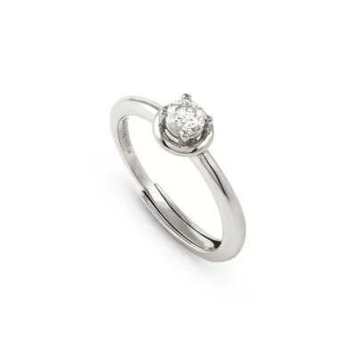 Anello In Argento Nomination Cosmiclove con Zircone Centrale 241700/053
