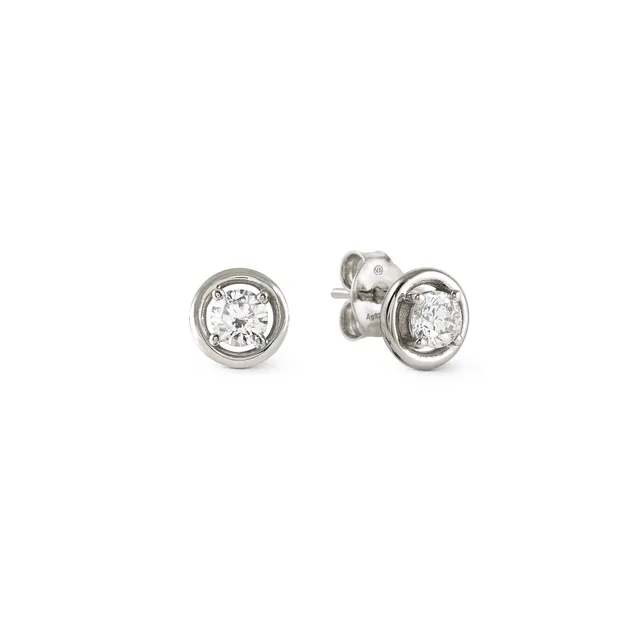 Orecchini Nomination Cosmiclove in Argento 925 e Zircone 241710/053 - immagine 2