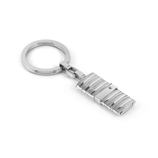 Portachiavi Nomination Acciaio con Diamante Strong 028335/036
