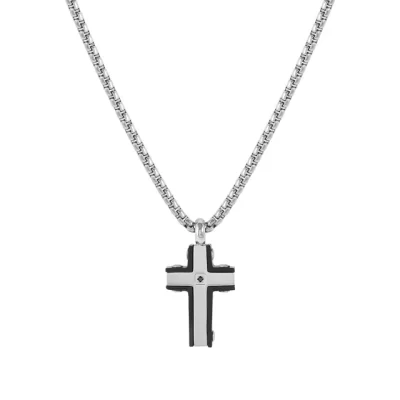 Collana Nomination Uomo in Acciaio e Diamante Strong 028329/007