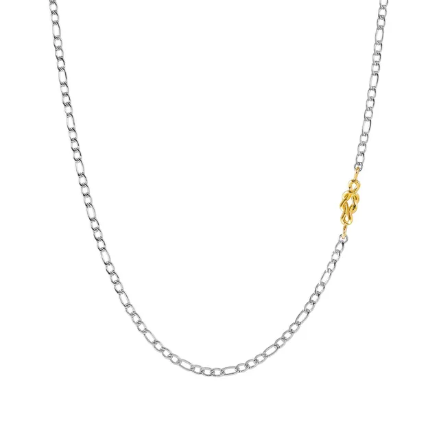 Collana Nomination Uomo Refined in Acciaio e Oro 150505/024