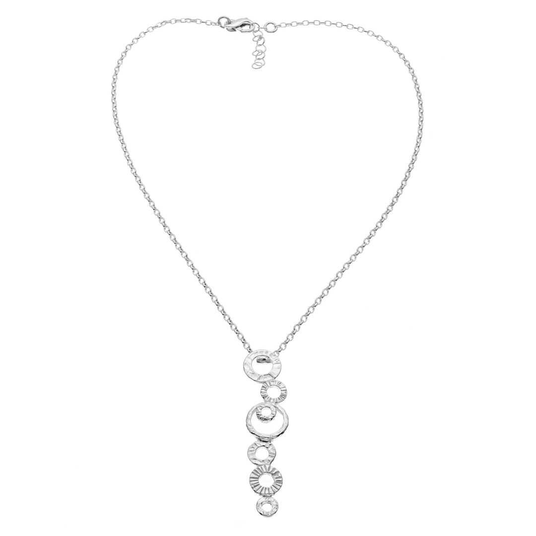 Girocollo Clio In Argento Naturale Athena con Orbite CN6363