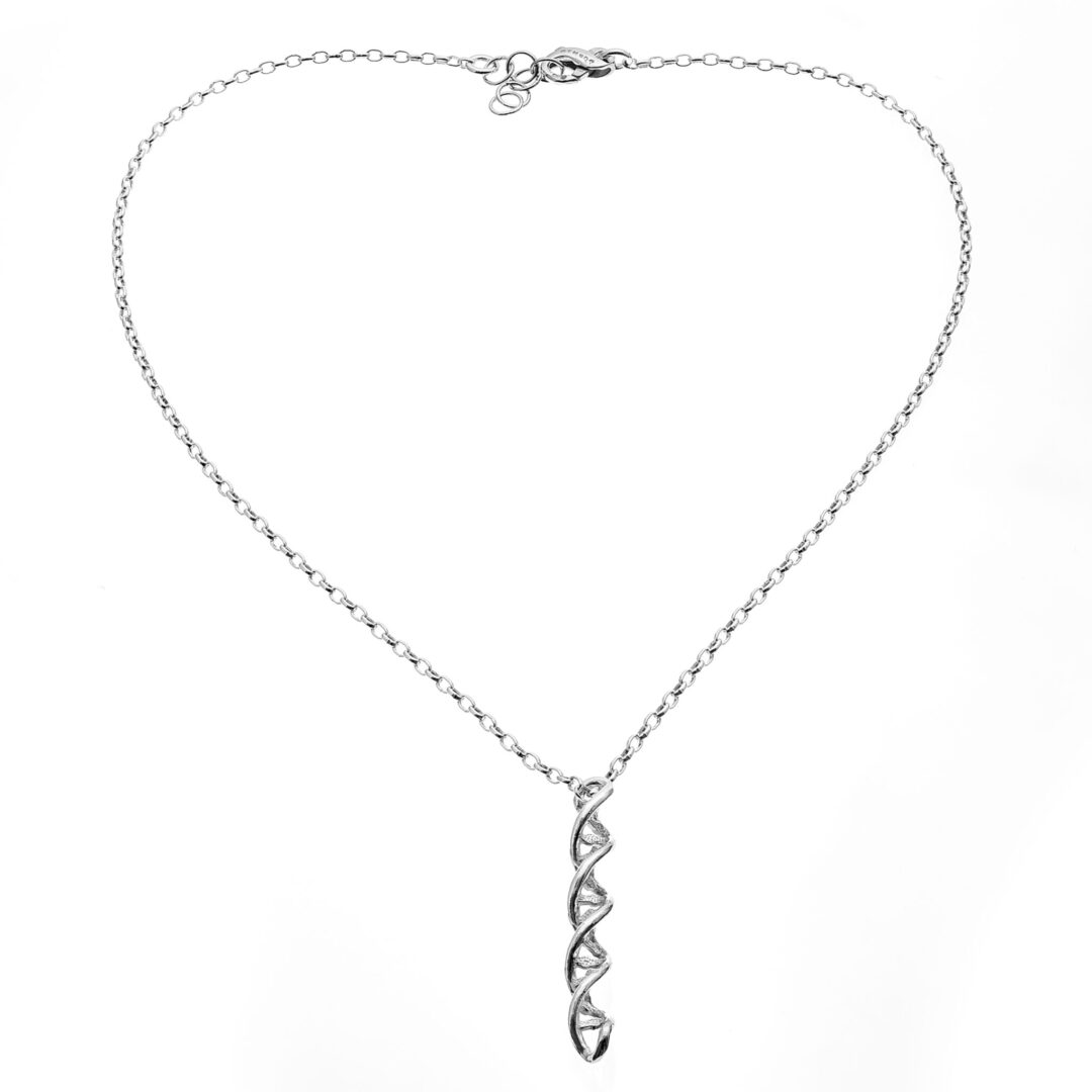 Girocollo Fulvia In Argento Naturale Athena con Pendente Dna CN6383