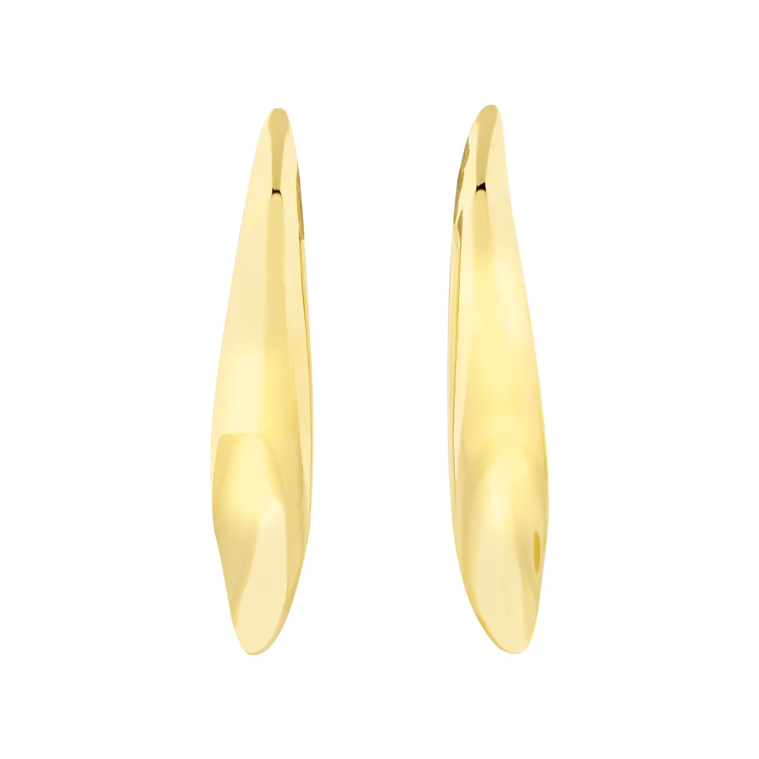 Orecchini in Acciaio Dorato Breil B Whisper TJ3704