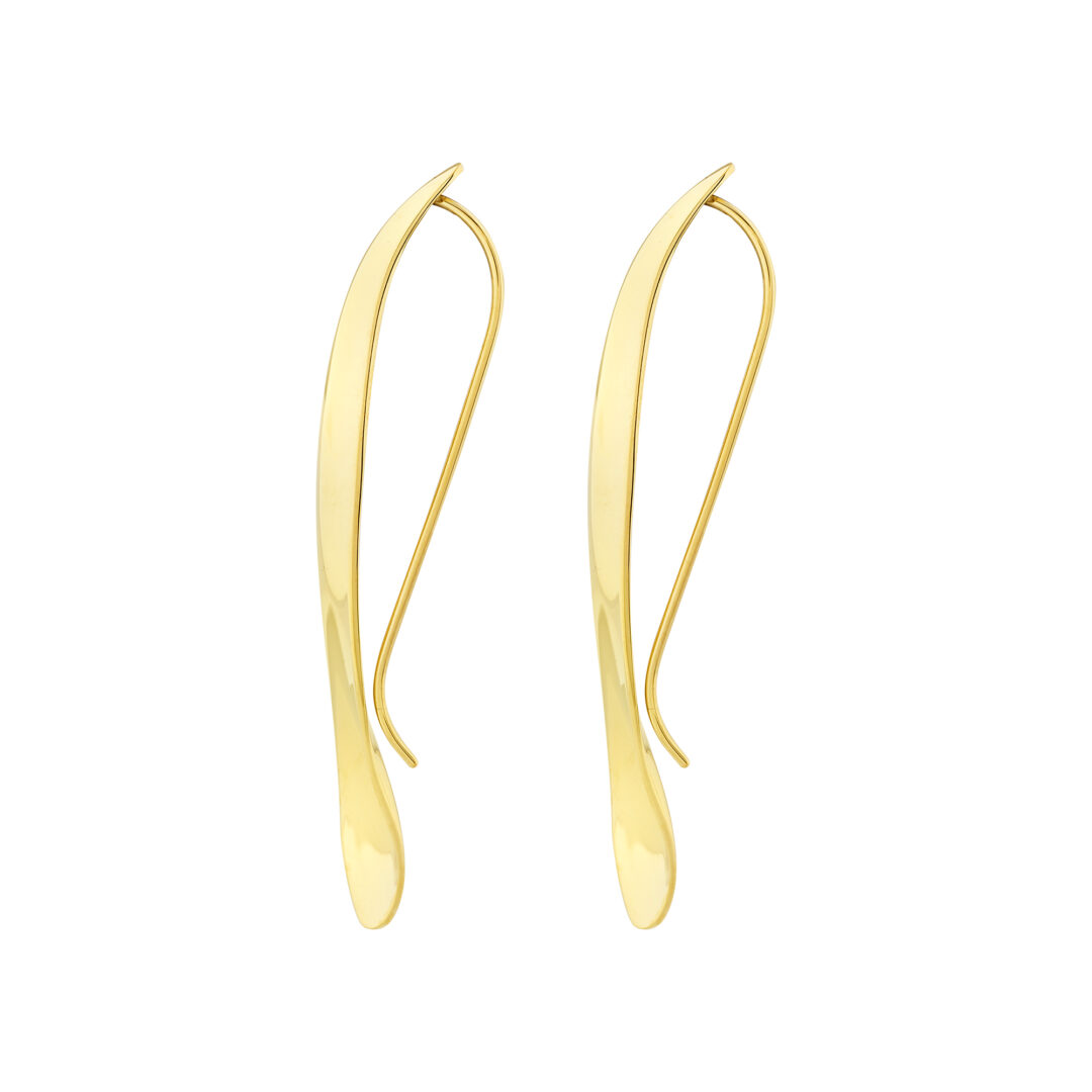 Orecchini in Acciaio Dorato Breil B Whisper TJ3704 - immagine 3